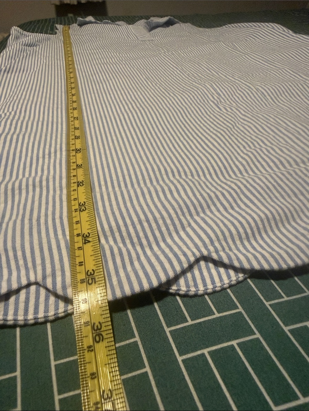 NWT Vineyard Vines Blue and White Striped Dress size 14 - Picture 6 of 7
